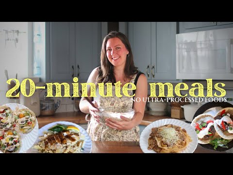 4 Quick Healthy Dinners You Can Make in 20 Minutes!