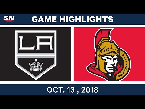 NHL Highlights | Kings vs. Senators - Oct. 13, 2018