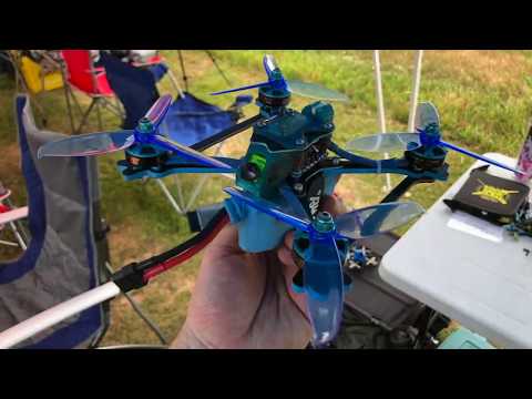A lap at Kwads R Us FPV Drone Race June 2019
