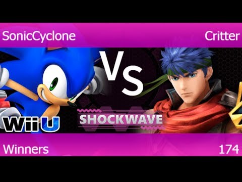 SW 174 - SonicCyclone (Sonic) vs Critter (Ike) Winners - Smash 4