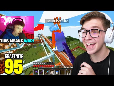 Craftnite: #95 - I STARTED A WAR AGAINST TIKO... (serious)