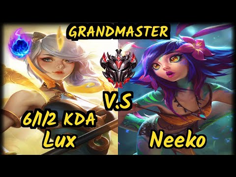 TSM Bjergsen (LUX) vs NEEKO - 6/1/2 KDA MID GAMEPLAY - NA Ranked GRANDMASTER v9.7