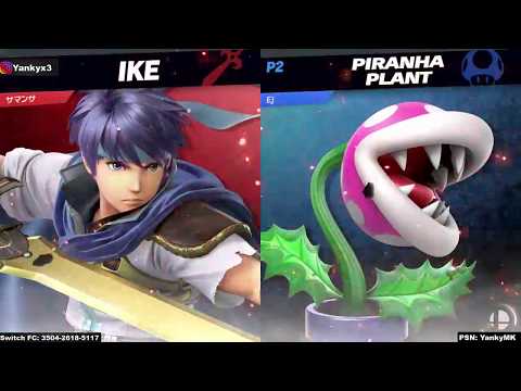 Ike VS Piranha Plant - Super Smash Bros Ultimate