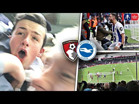 YVES BISSOUMA SCREAMER - BOURNEMOUTH 1 - 3 BRIGHTON -  *LIMBS*