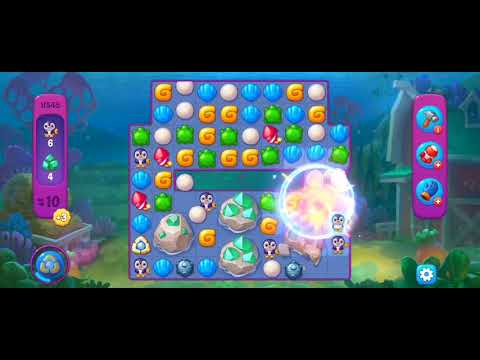 Fishdom  Super Hard Level 11545 (with full seashell and lightning booster) @choraelmin