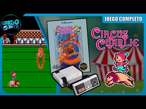 Circus Charlie ( NES ) ▶️ 𝗝𝘂𝗲𝗴𝗼 𝗖𝗼𝗺𝗽𝗹𝗲𝘁𝗼 🎮 𝗚𝗮𝗺𝗲𝗽𝗹𝗮𝘆