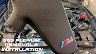 BMW E60 M5 / E63 M6 S85 Plenum Removal & Installation