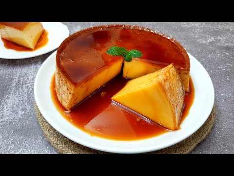3 Ingredient Caramel Pudding | Creme Caramel Custard Pudding | Easy No-Fail Pudding Recipe | Flan