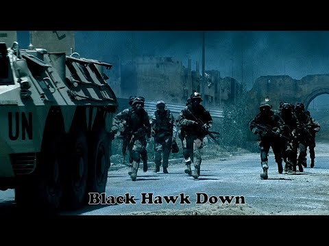 Black Hawk Down - Mogadishu Mile. Pakistani stadium. Soundtrack - Berwatak Binatang (Mobilizer)