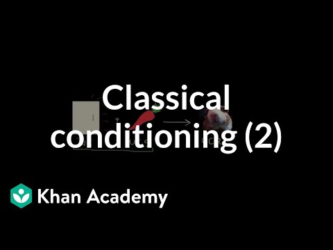 Classical conditioning: Neutral, conditioned, and unconditioned stimuli and responses | Khan Academy Video