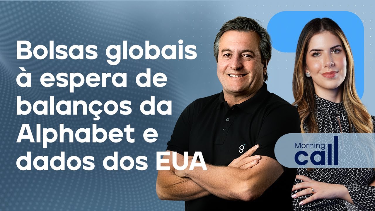 🔴 29/10/24 Bolsas globais à espera de balanços da Alphabet e dados dos EUA | Morning Call