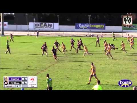 2015 ICRL Round 9 (Catch-up) 1st Grade Highlights - Dapto Canaries v Collegians