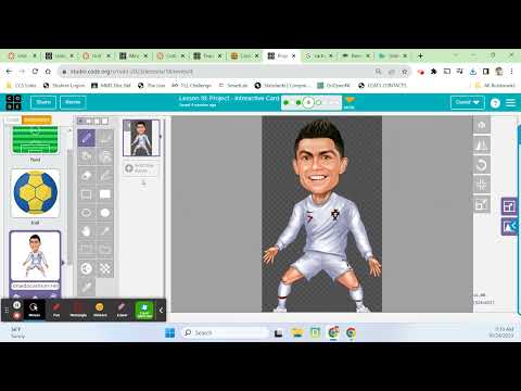 CS Discoveries Unit 3: Lesson 18 - Project - Interactive Card (25 - 26)
