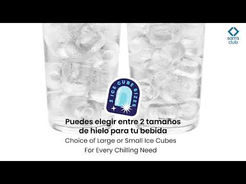 thumbnail video image 2 of Máquina de Hielo Chefman Iceman Portátil RJ56-D-1-MX, 2 of 8