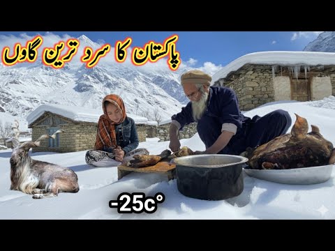 Inside the Coldest Village in Pakistan — Daily Survival Near the Glacier | Natural Views
