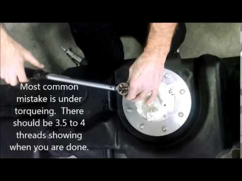 How to seal the Sending Unit THE right way