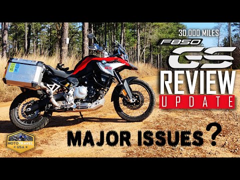 BMW F850GS Review Update - 30000 Miles - From a Real Owner