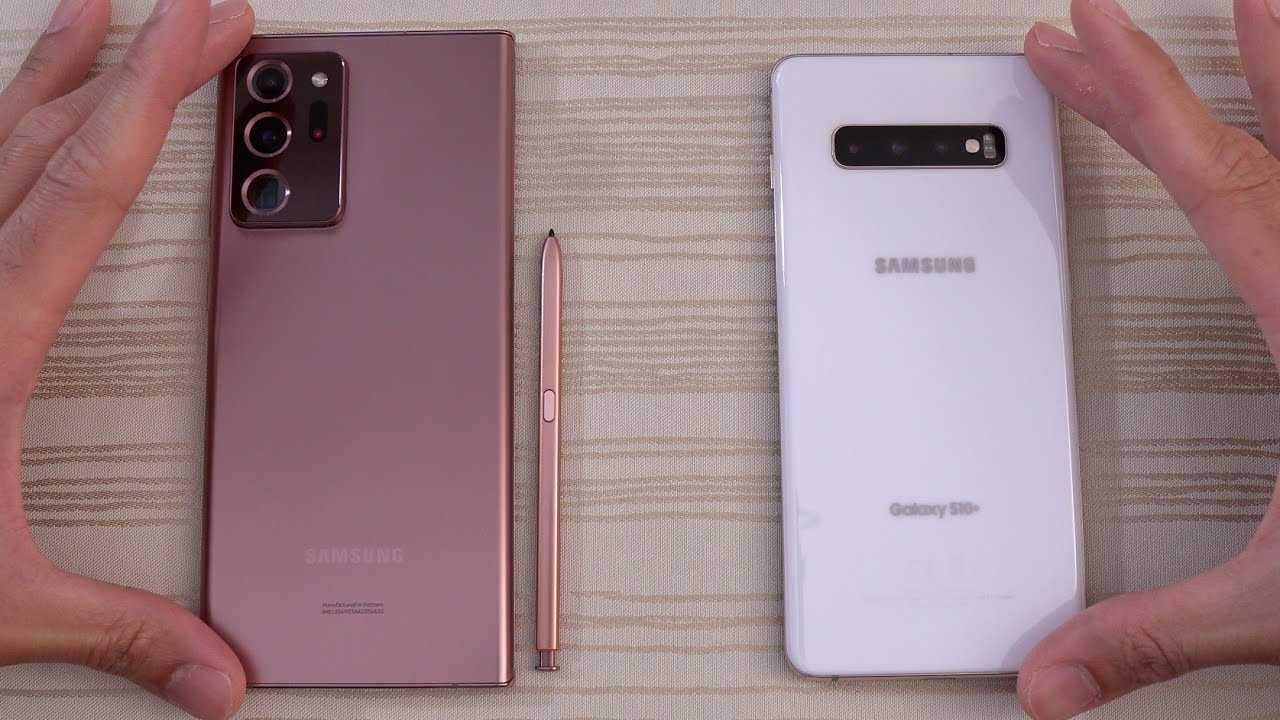 Samsung Galaxy Note 20 Ultra vs S10 Plus SPEED TEST!