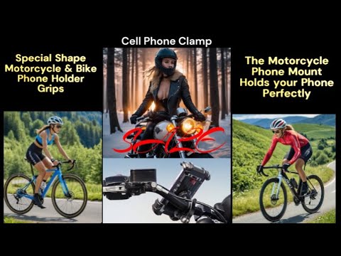 Motorcycle and Bicycle Phone Holder by Lamicall
