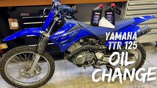 Yamaha TTR-125 Oil Change