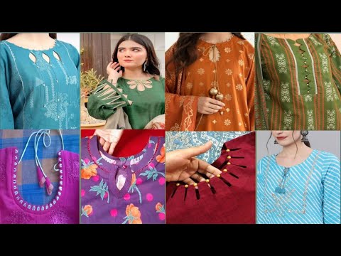 top 40+ neck designs 2025 | gol gala designs | Round neck design for girls | simple neck design 2025