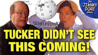 Wikipedia Founder Tells Tucker The CIA Runs Wikipedia! 