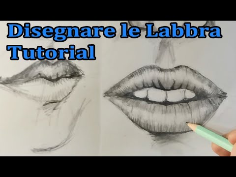Come disegnare Bocca e Labbra Tutorial