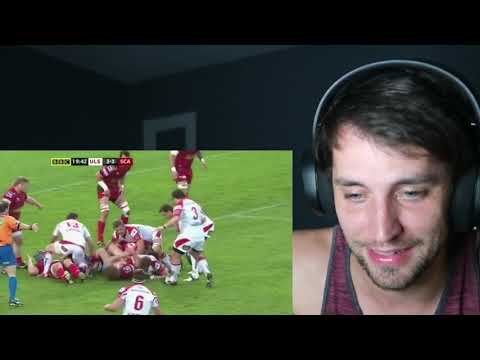 American reacts 'When Rugby Players Lose Control '