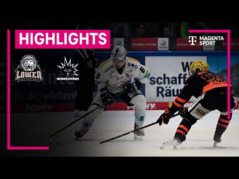 Löwen Frankfurt - Dresdner Eislöwen | PENNY DEL | MAGENTA SPORT