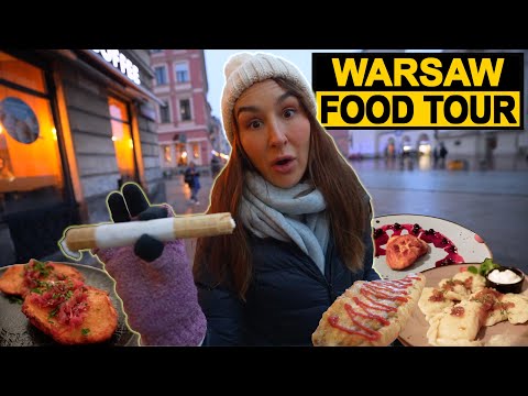 Australians trying POLISH FOOD in WARSAW, Poland! (Traditional Cuisine Food Tour) 🇵🇱