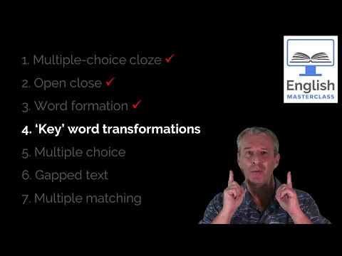 Cambridge B2 First (FCE) Reading and Use of English Part 4