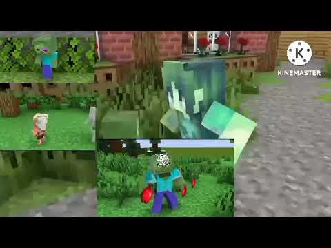 Monster school :Oh no baby Zombie! Minecraft Animation In preview 2