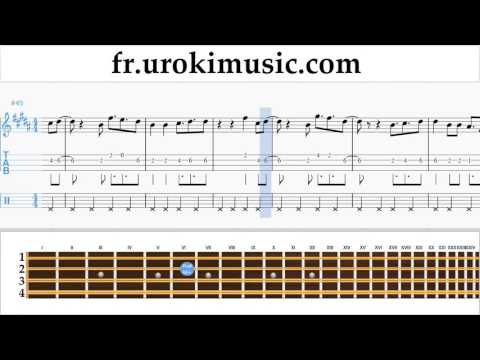 Comment Jouer du Mandoline David Guetta, Justin Bieber - 2U Tab Tablature Partie#2 um-i829