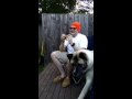 Guy Wears Bark Collar