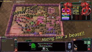 Mazing with the pros at Entropy TD!!!!