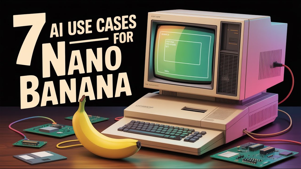 7 AI Use Cases Unlocked By Nano Banana