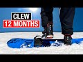 12 Months Snowboarding with Clew Step In Bindings