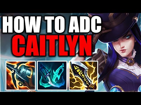 How to play Caitlyn in Low Elo - Caitlyn ADC Gameplay | Iron to Diamond #23