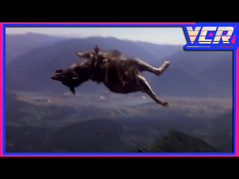 Hilarious Wolf dummy doble... | Benji the Hunted (1987) Scene