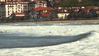 preview picture of video 'surf à Hendaye'