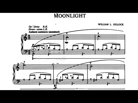 William Gillock - Moonlight