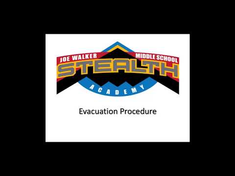 Joe Walker Evacuation Plan