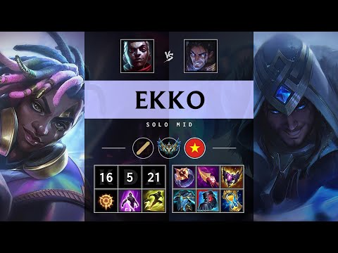 Ekko Mid vs Sylas - VN Challenger Patch 25.10