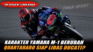 Download lagu 🔴SI IBLIS KESETANAN‼️KECEPATAN YAMAHA KALAHKAN DUCATI, QUARTARARO SEMAKIN TAK TERBENDUNG GEBER M-1? mp3
