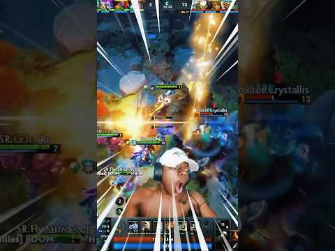 Crystallis is STYLIN' on the enemy team 🐒 #TeamSecret #dota2 #secretdota #riyadhmasters