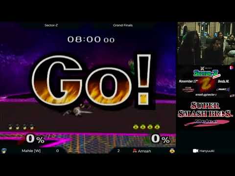 Sector-Z GrandFinals-  [W] Mahie (Marth) vs AST|Amsah (Sheik)