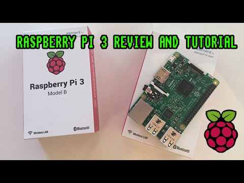 New Raspberry Pi 3 (2016) Review - Unboxing and Tutorial
