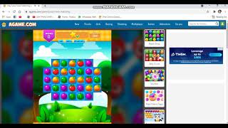 Playing Juice Fresh Matching on Agame(23/9/2021)