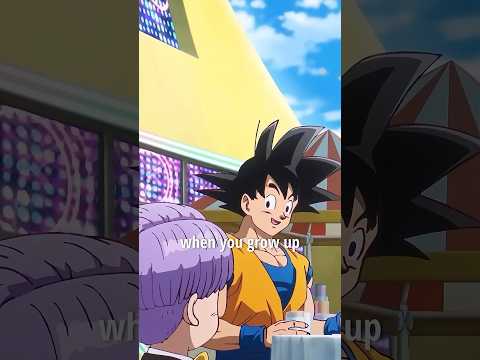 Goku Says Trunks Is Gonna Be Short Like Vegeta🤣