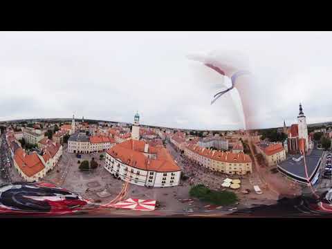 Spacer 360 po taśmie w trakcie parady - OFCA 2019